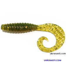 Сьедобный силикон Bait Breath Curly Grub 4,5